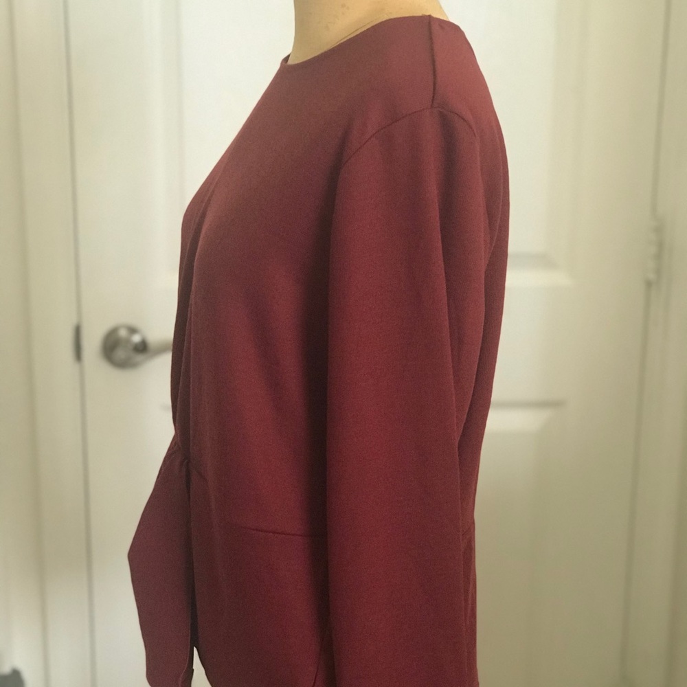 NEW LISTING - Rachel Roy Red Staple Top - Picture 3 of 4